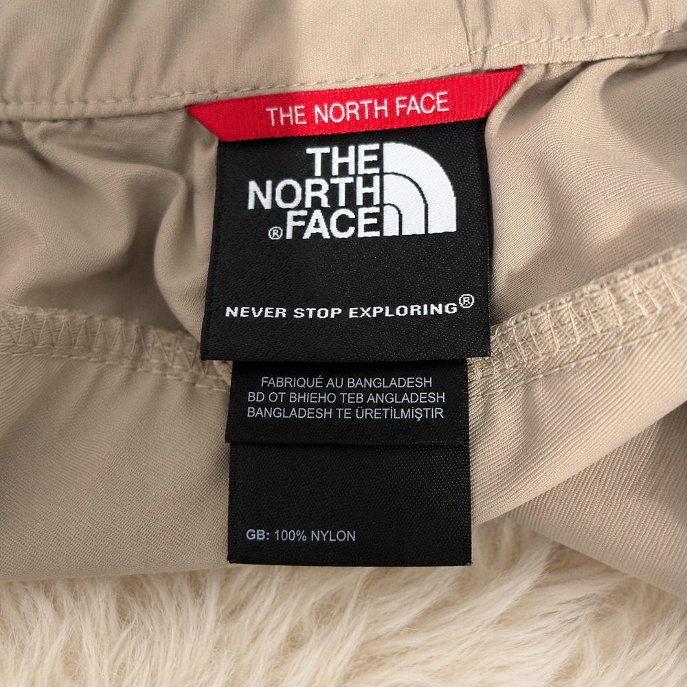 The North Face Mens Cargo Hiking Pants L Khaki Nylon Belted Gorpcore Techwear - Picture 5 of 7
